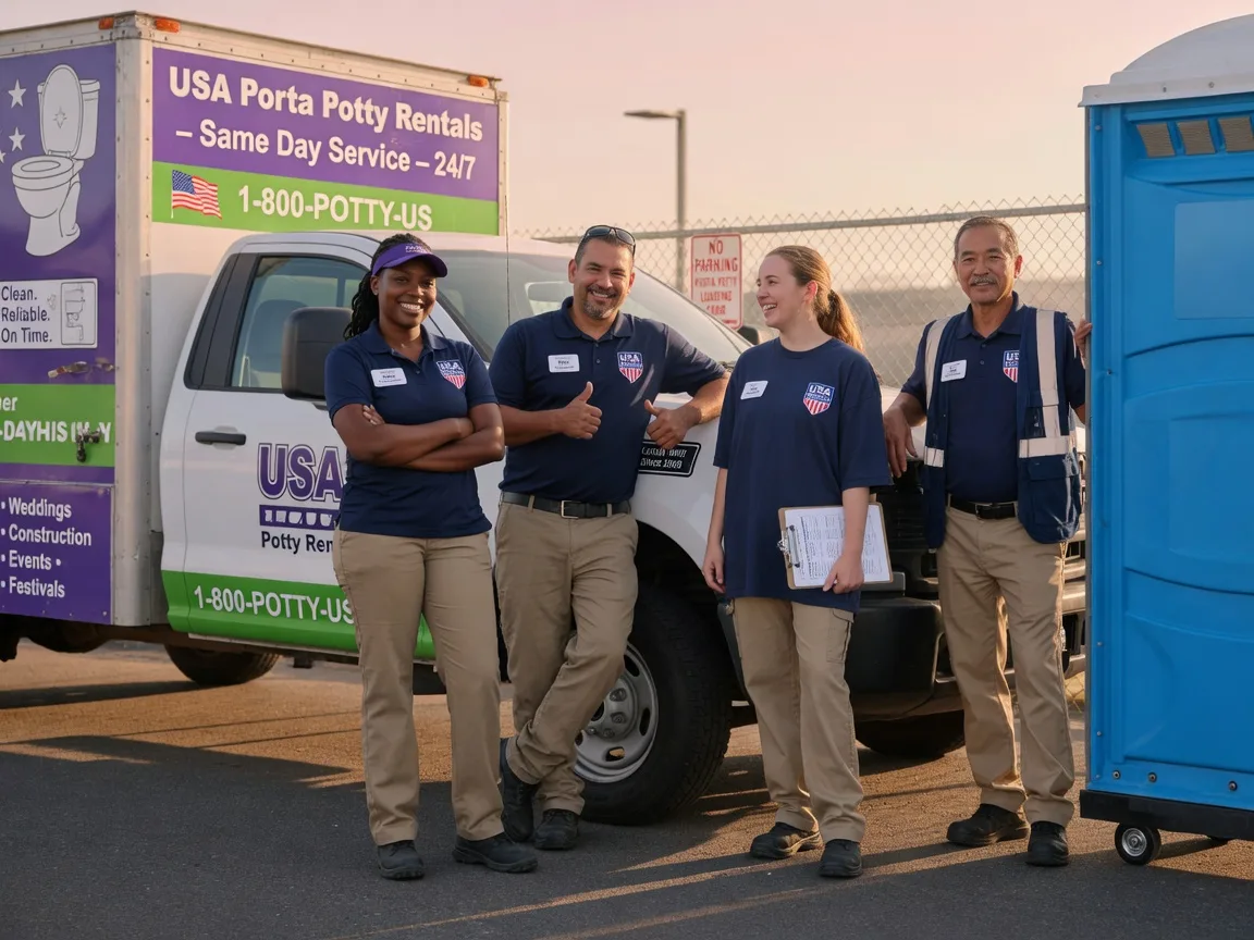 Porta Potty Rental company in Silsbee, TX